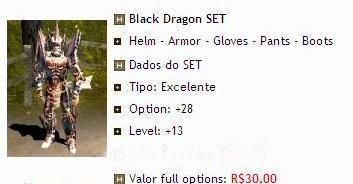 Black Dragon SET