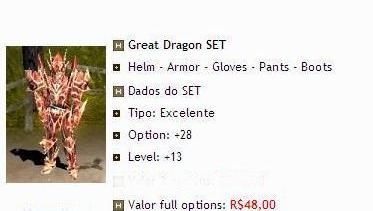 Great Dragon SET